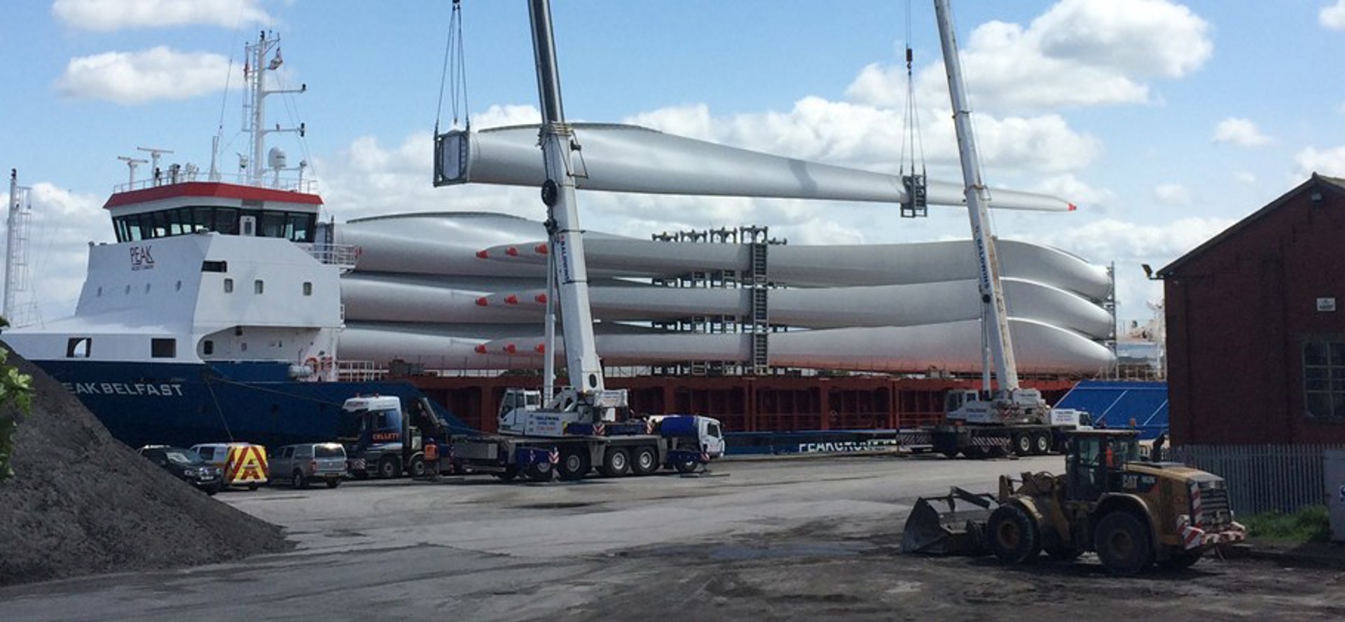 Background image - Quality Freight Wind Farm Image